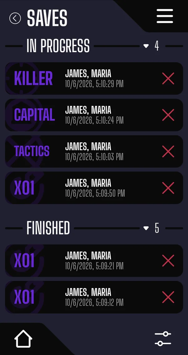 Pick up any game right where you left off